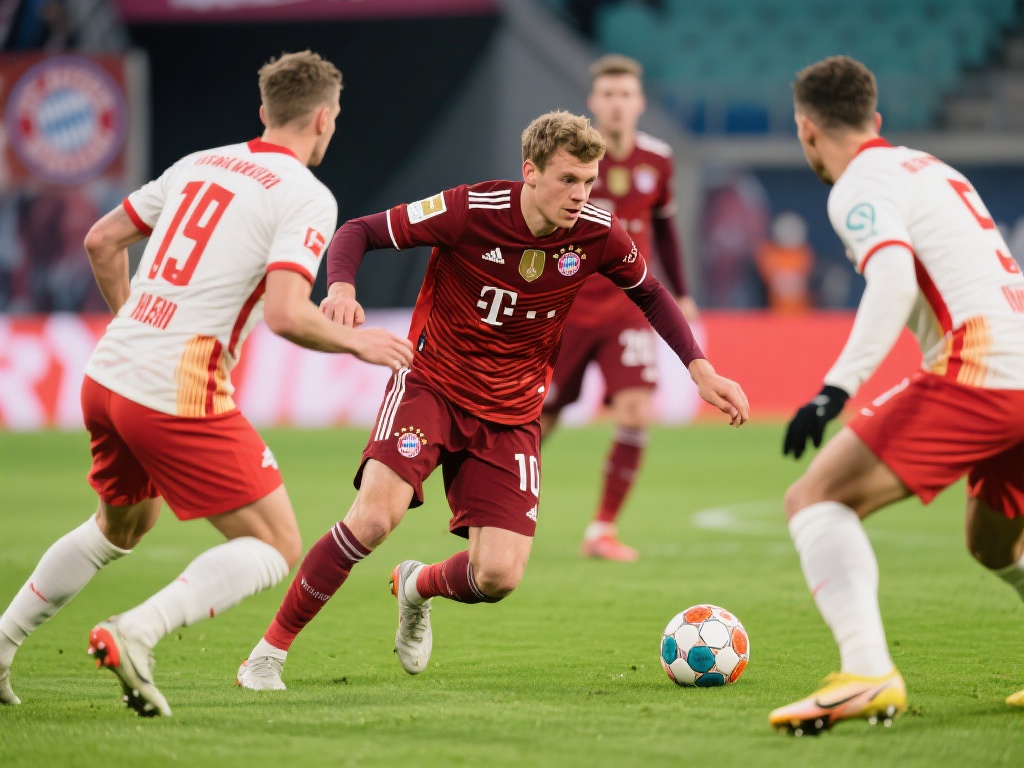 巴斯勒直言:基米希在阵,拜仁防守难圆满 2023年赛季初德甲对阵莱比锡,拜仁在中