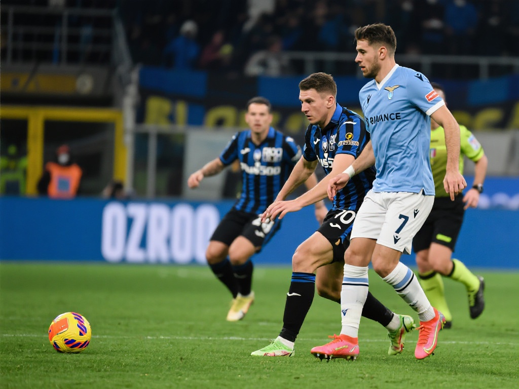 对阵拉齐奥的比赛中，亚特兰大注重创造防守