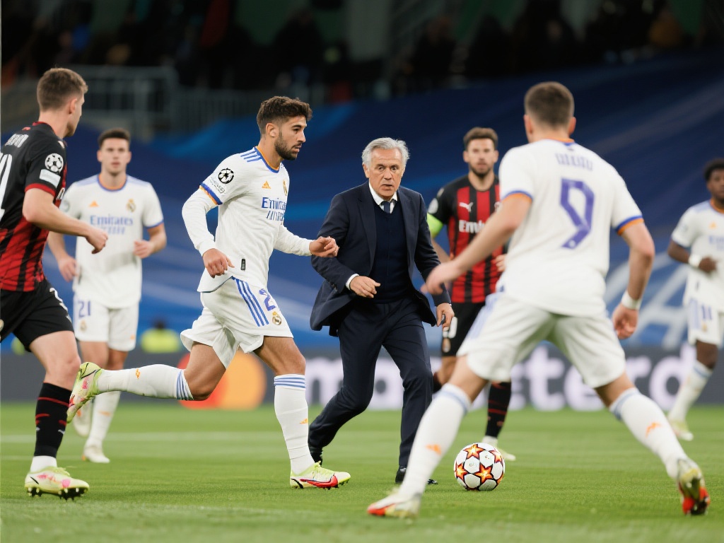 皇家马德里全力备战欧冠,强化阵容蓄势待发 阵容的强化离不开战术的调整。在主教练安切